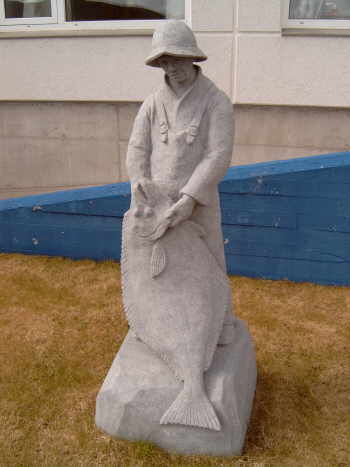 Simbol der Fischfabrik in R�rvik