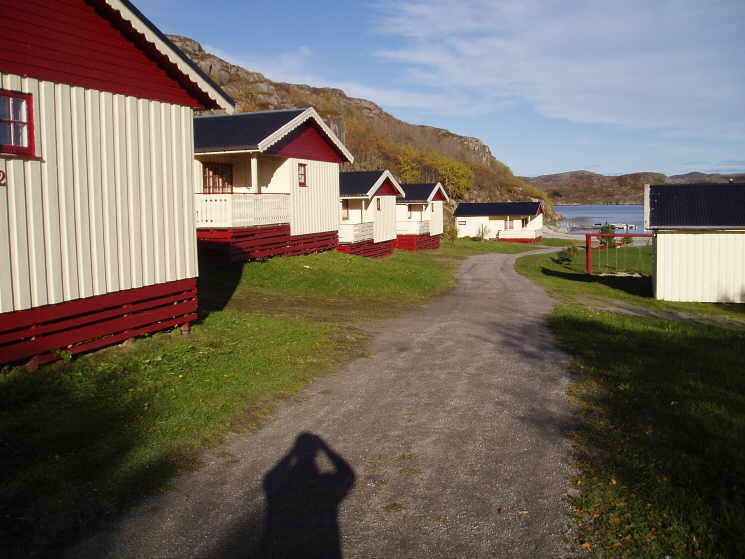 Blick von der Anlage zum Nordfjord
