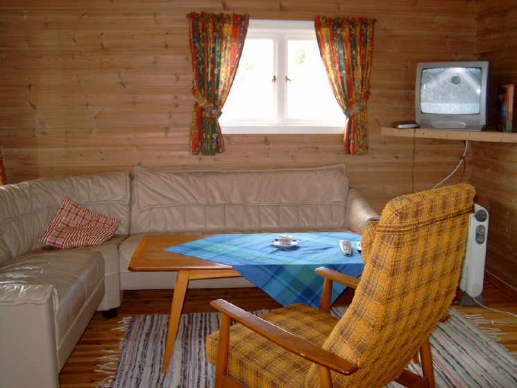 Wohnraum mit SAT Fernsehen