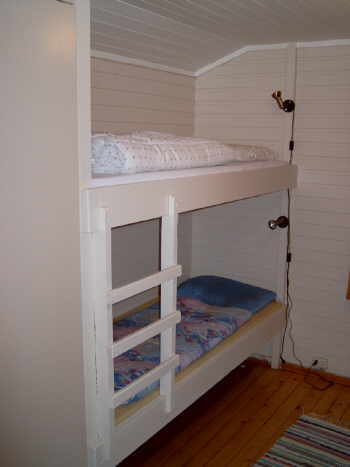 Schlafraum mit Etagenbetten