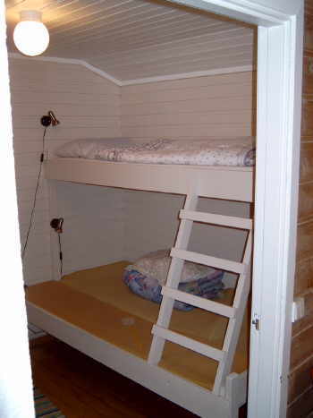 Schlafzimmer mit Etagenbetten